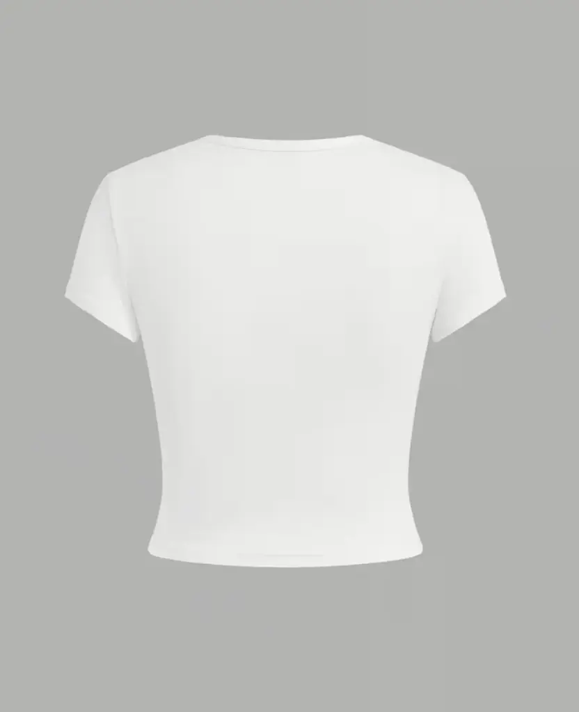 Blusa casual corta