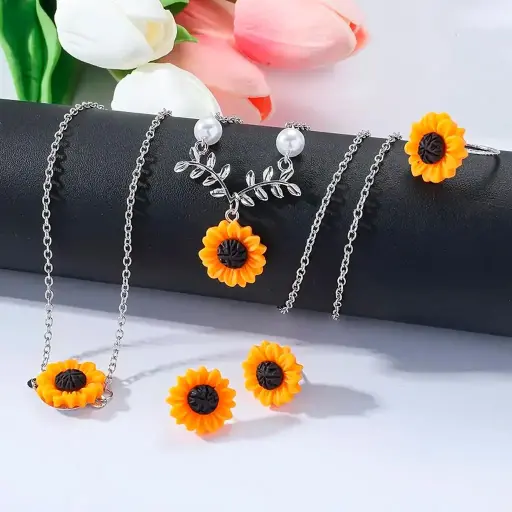 Conjunto de girasol plata (Shrek)