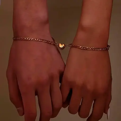 Elegante Set de 2 Pulseras