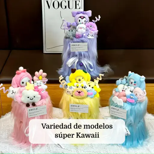 Ramo de peluche afelpado
