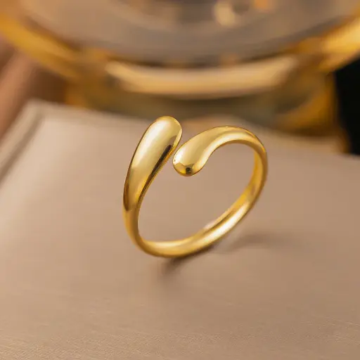 Anillo ajustable gota