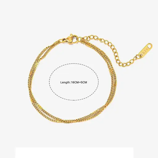 [P25325] Pulsera Doble 