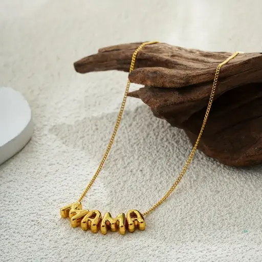 [C253038] Collar Mamá Oro