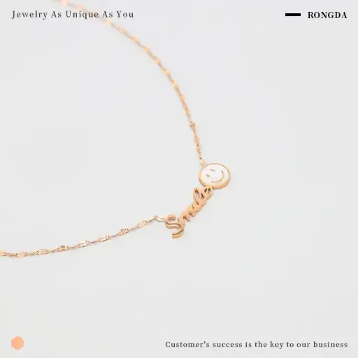 [C25107] Collar Cara feliz