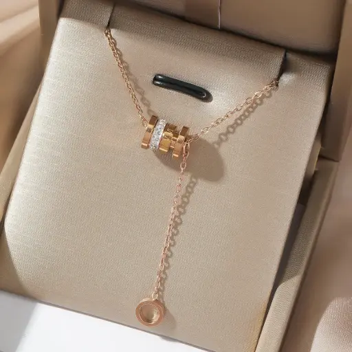 [C251015] Collar Dije redondo