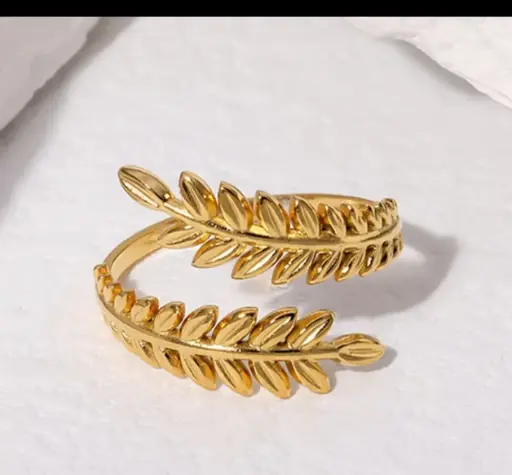 [AN25108] Anillo De Hoja Abierto
