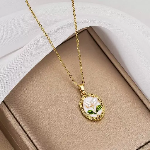 [C2511012] Collar Tulipanes
