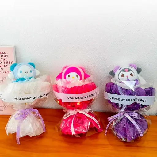 Mini ramo con peluche Sanrio