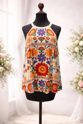 [0000000005052] Blusa sin manga colores 