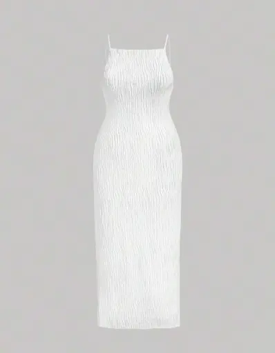 Vestido largo blanco 