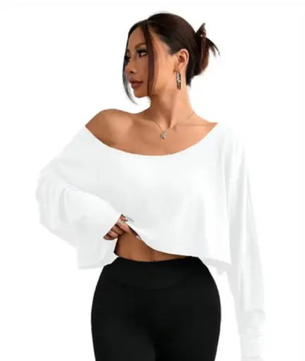 [0000000005079] Blusa blanca Over 
