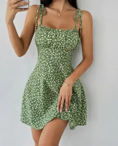 Vestido floreado 